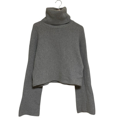 フォクシーニューヨーク カシミヤブレンドクロップドタートルネックニット