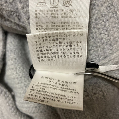 フォクシーニューヨーク カシミヤブレンドクロップドタートルネックニット