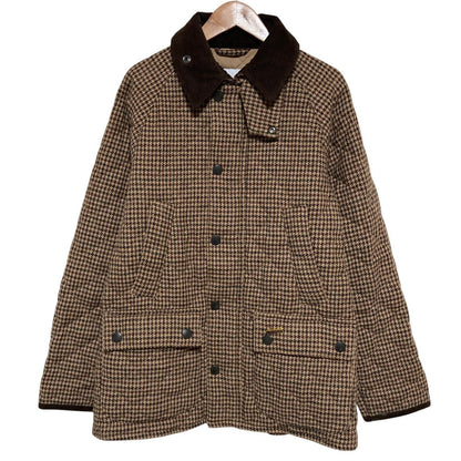 バブアー BEDALE SL ハウンドトゥースキルティングジャケット