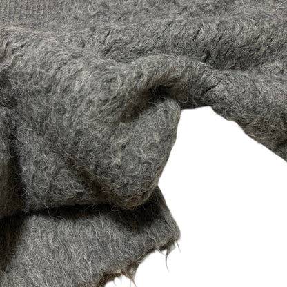 ノーブル ウール混紡オーバーサイズニットセーター