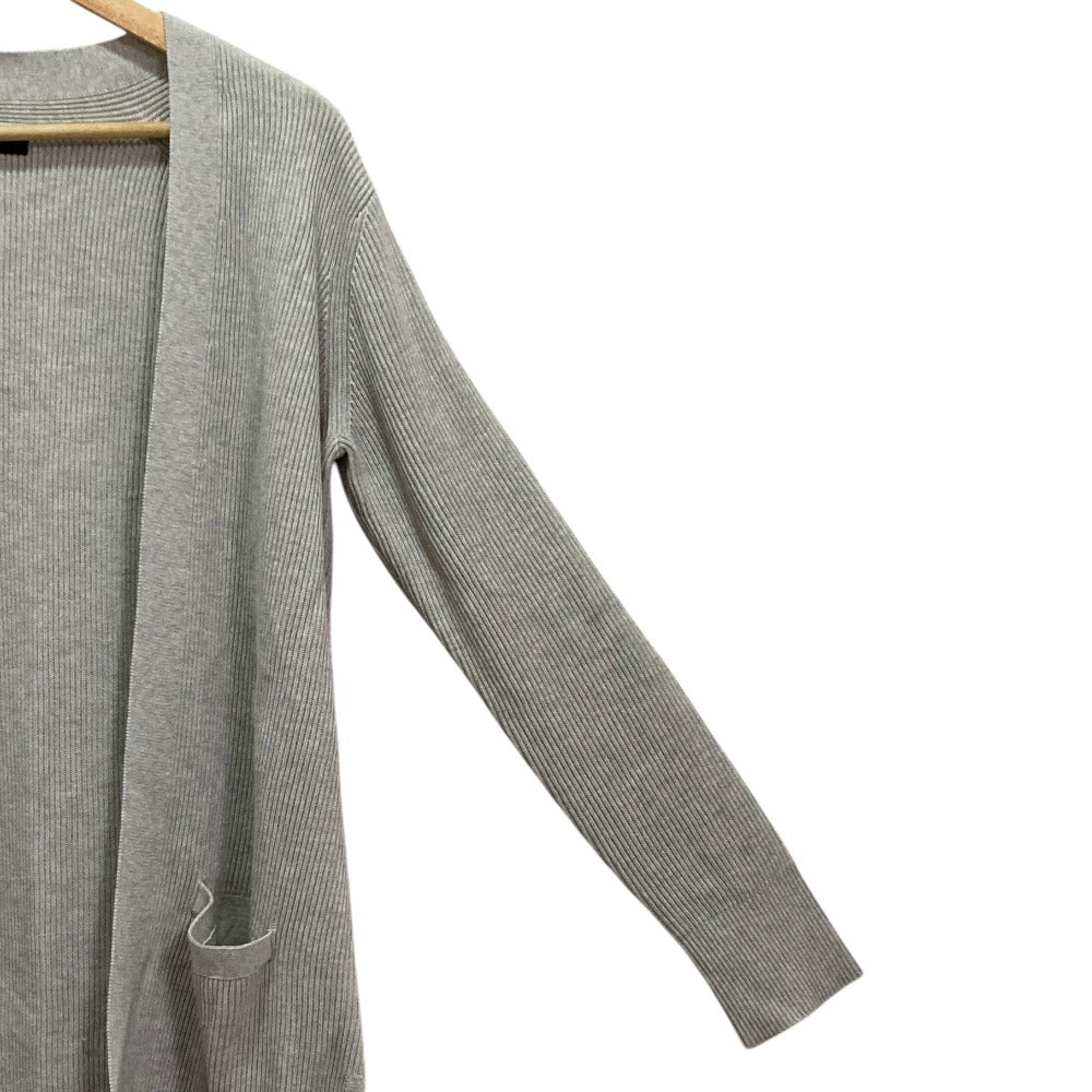 セオリー STAPLE COTTON 2 リブロングカーディガン