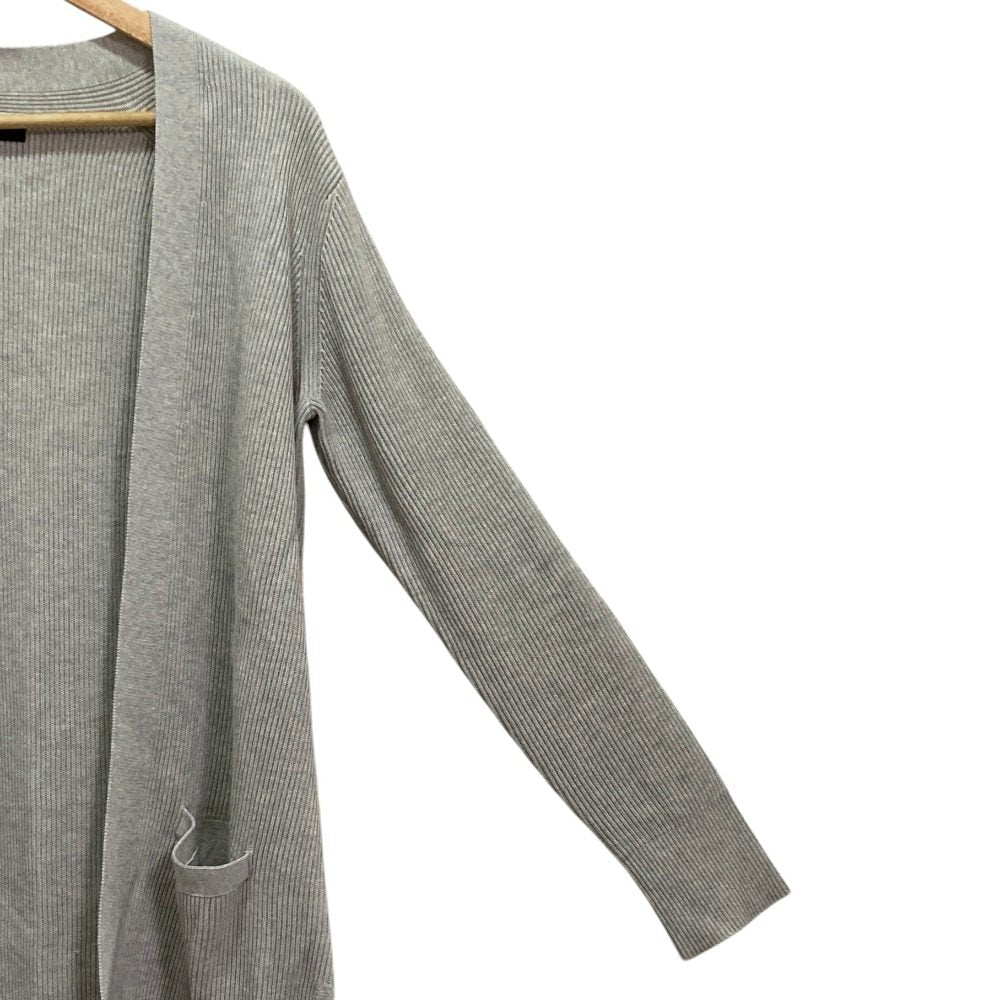 セオリー STAPLE COTTON 2 リブロングカーディガン