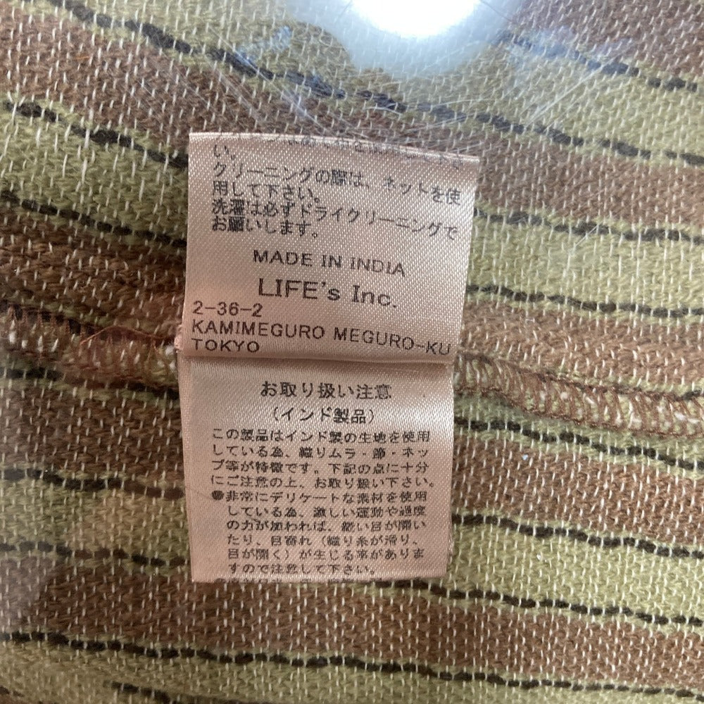 トゥデイフル ストライプジャガードコート