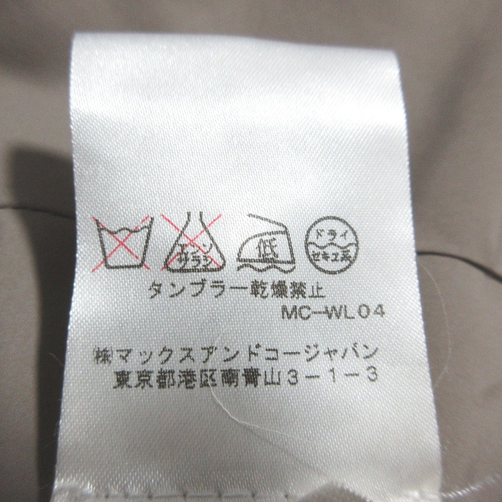 マックス&コー スタンドカラーパデッドコート