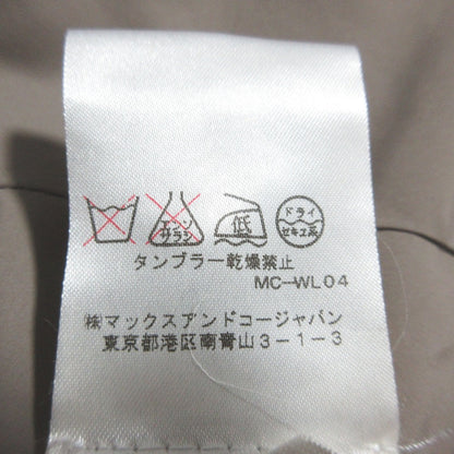 マックス&コー スタンドカラーパデッドコート