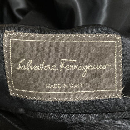 サルヴァトーレ フェラガモ カシミヤダブルブレストロングコート