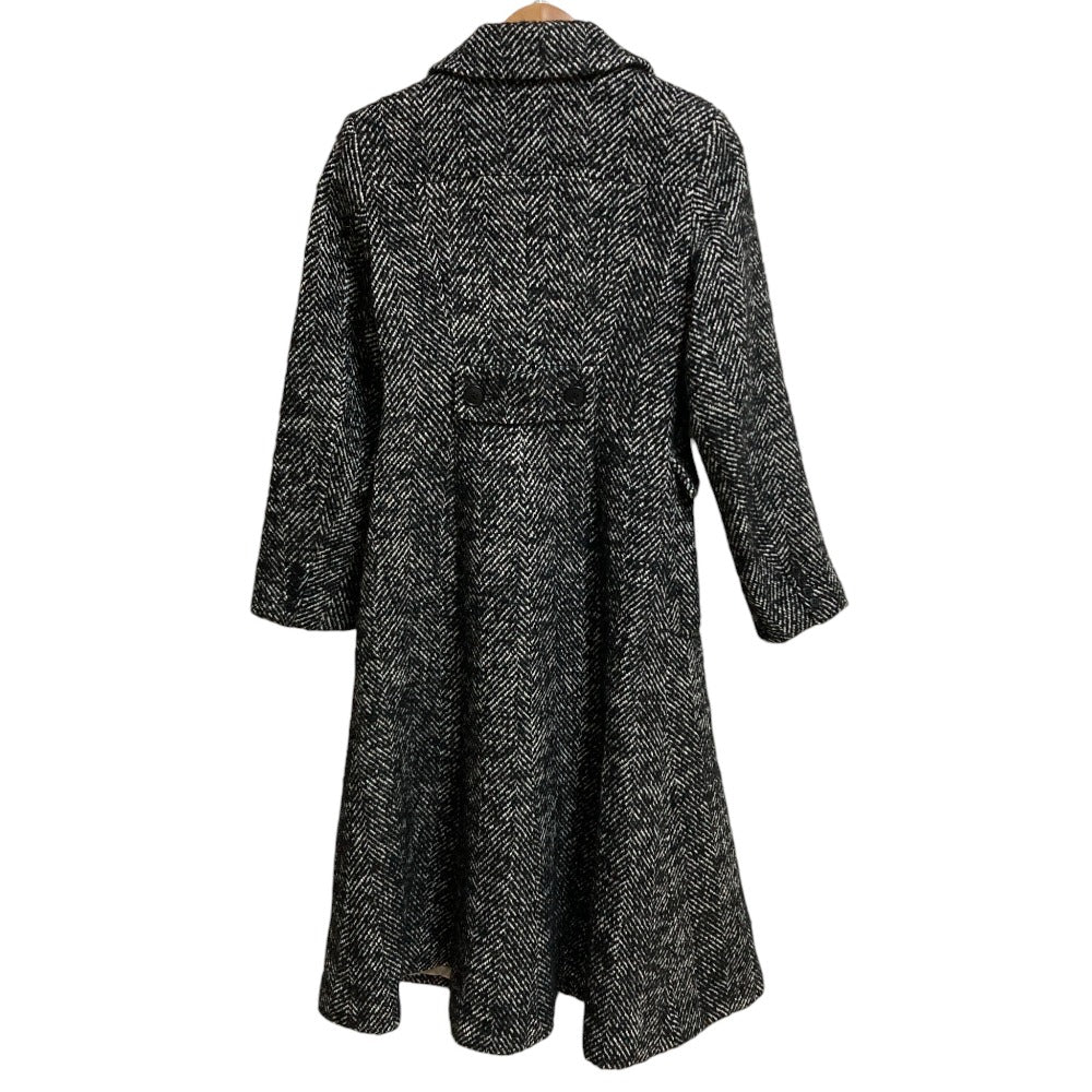 ハーリップトゥ Herringbone Wool Blend ロングコート
