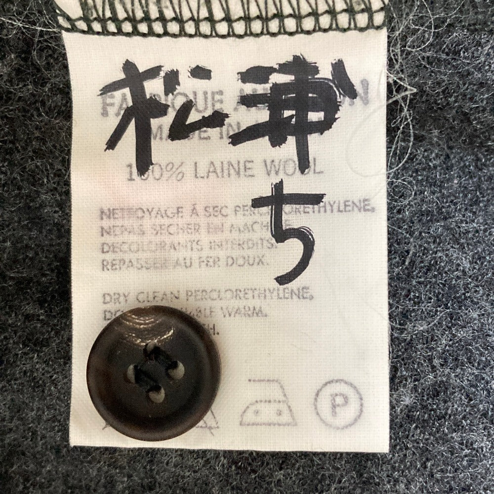 ヨウジヤマモト ウールニットポロシャツ