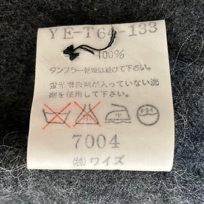 ヨウジヤマモト ウールニットポロシャツ