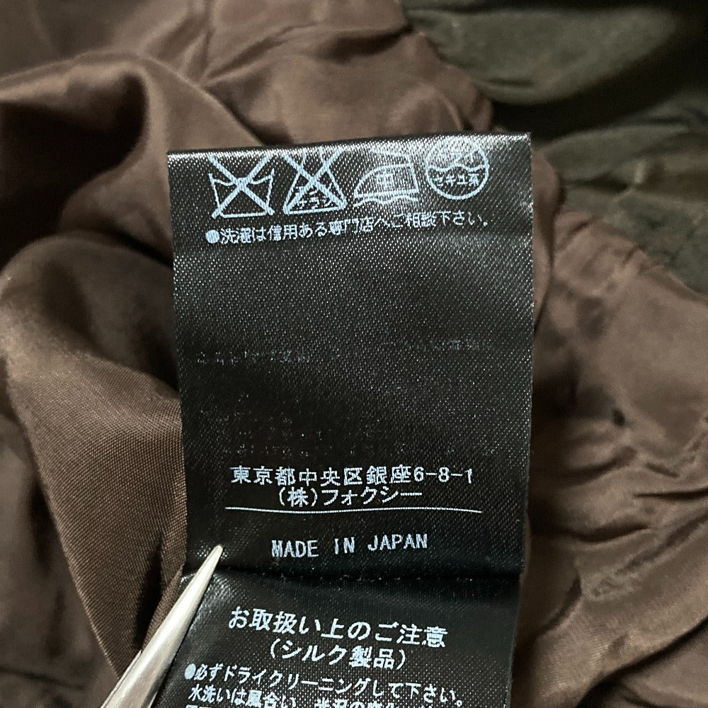 フォクシー カシミヤシルクバルーンワンピース