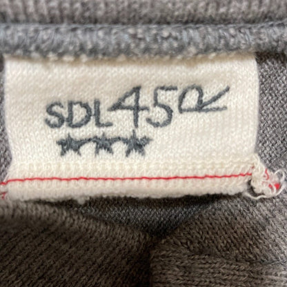 フォーティファイブアール US Moo Wool 908 Reverse Logo Stadium ウールカーディガン