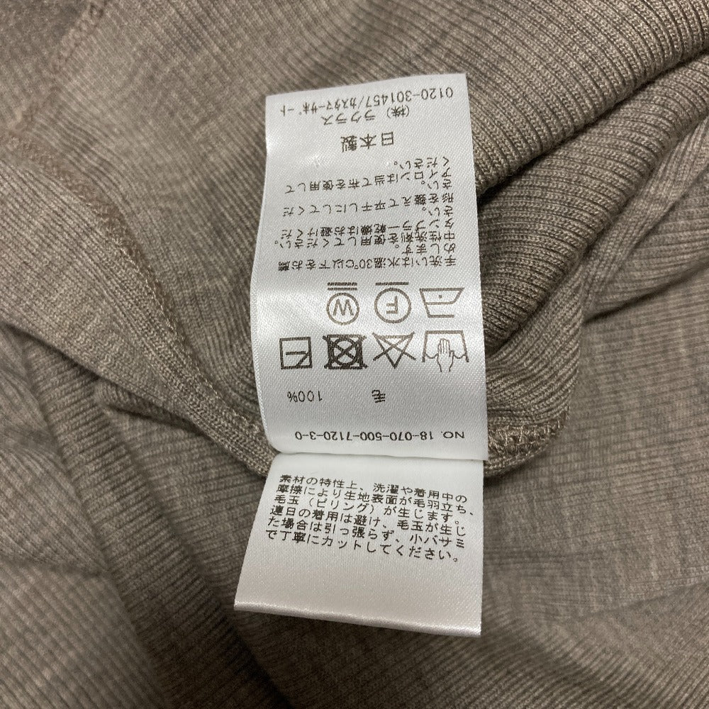 ドゥーズィエムクラス ウールリブタートルネックセーター