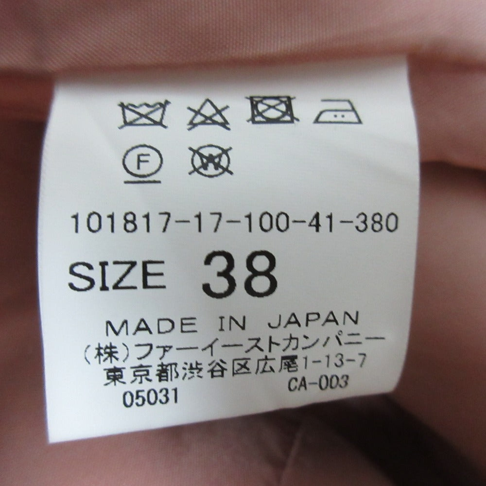 アナイ ノーカラーコート