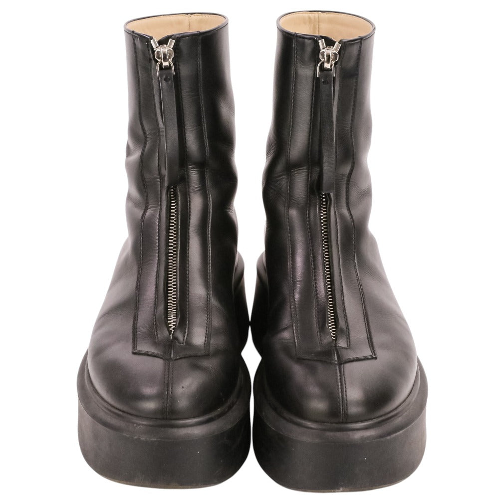 ザロウ ZIPPED BOOT I カーフスキンブーツ