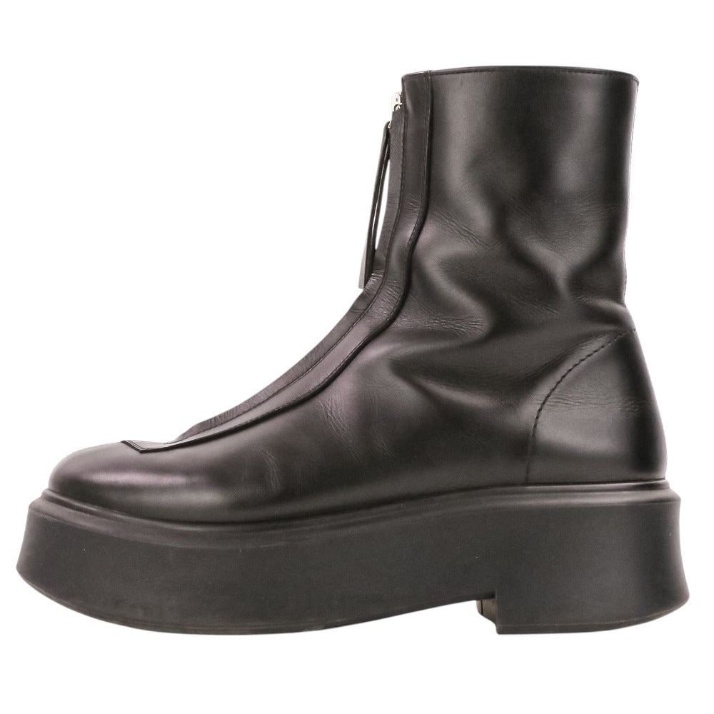 ザロウ ZIPPED BOOT I カーフスキンブーツ