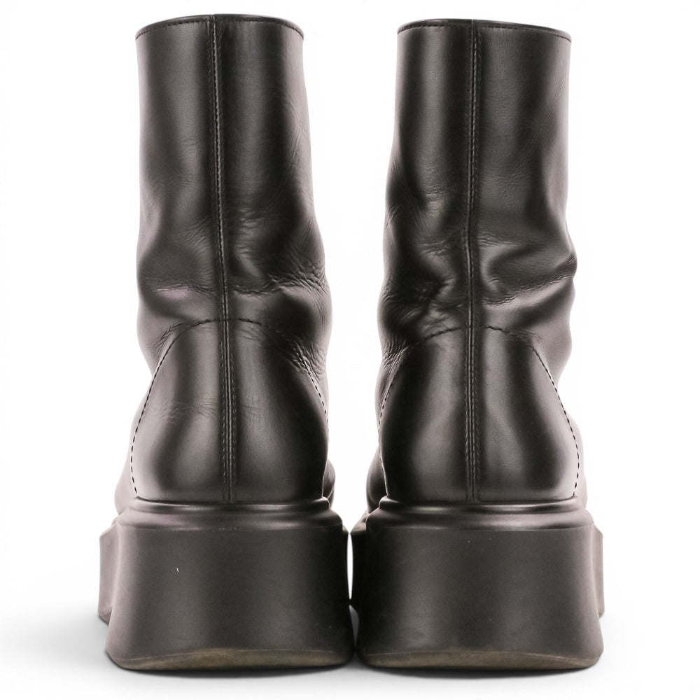 ザロウ ZIPPED BOOT I カーフスキンブーツ