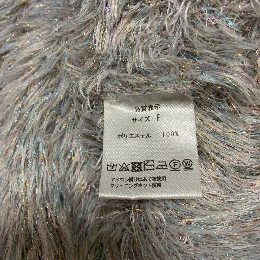 オブリ ラメシャギーニットプルオーバー
