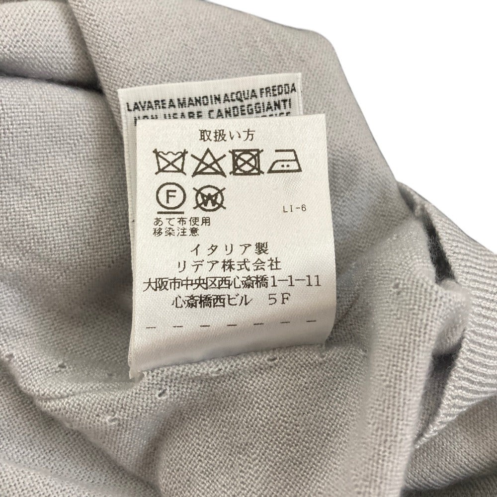 クルチアーニ カシミヤロングスリーブニットセーター