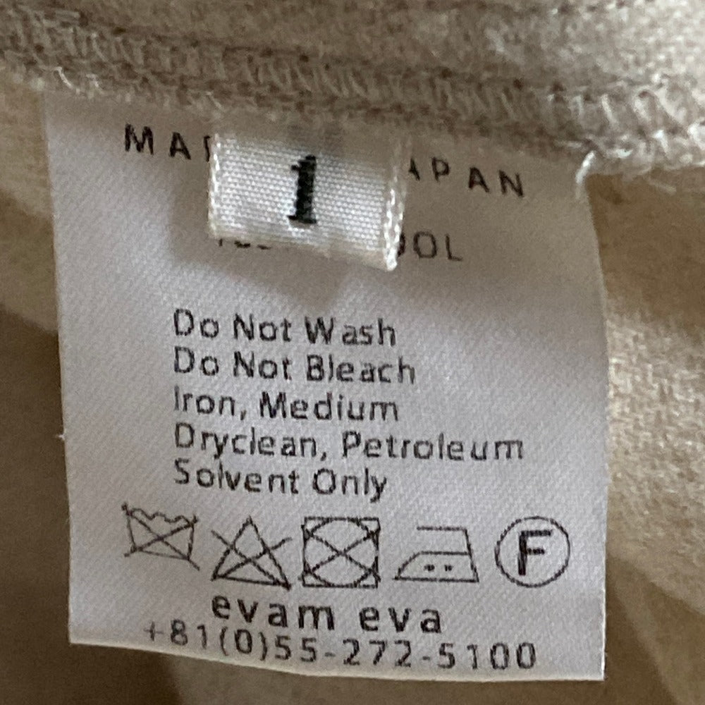 エヴァムエヴァ ウールロングワンピース