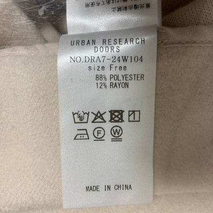 アーバンリサーチドアーズ ウールブレンドワイドパンツ