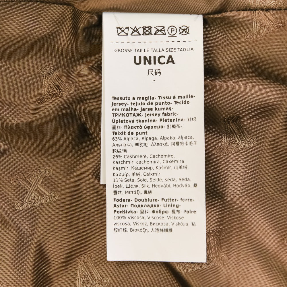 マックスマーラ TEBE テディ ショート ケープ アルパカ カシミヤ シルク ケープコート