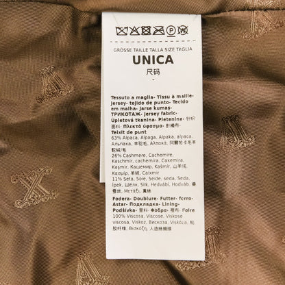 マックスマーラ TEBE テディ ショート ケープ アルパカ カシミヤ シルク ケープコート