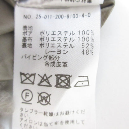 スピックアンドスパン ボアブルゾン