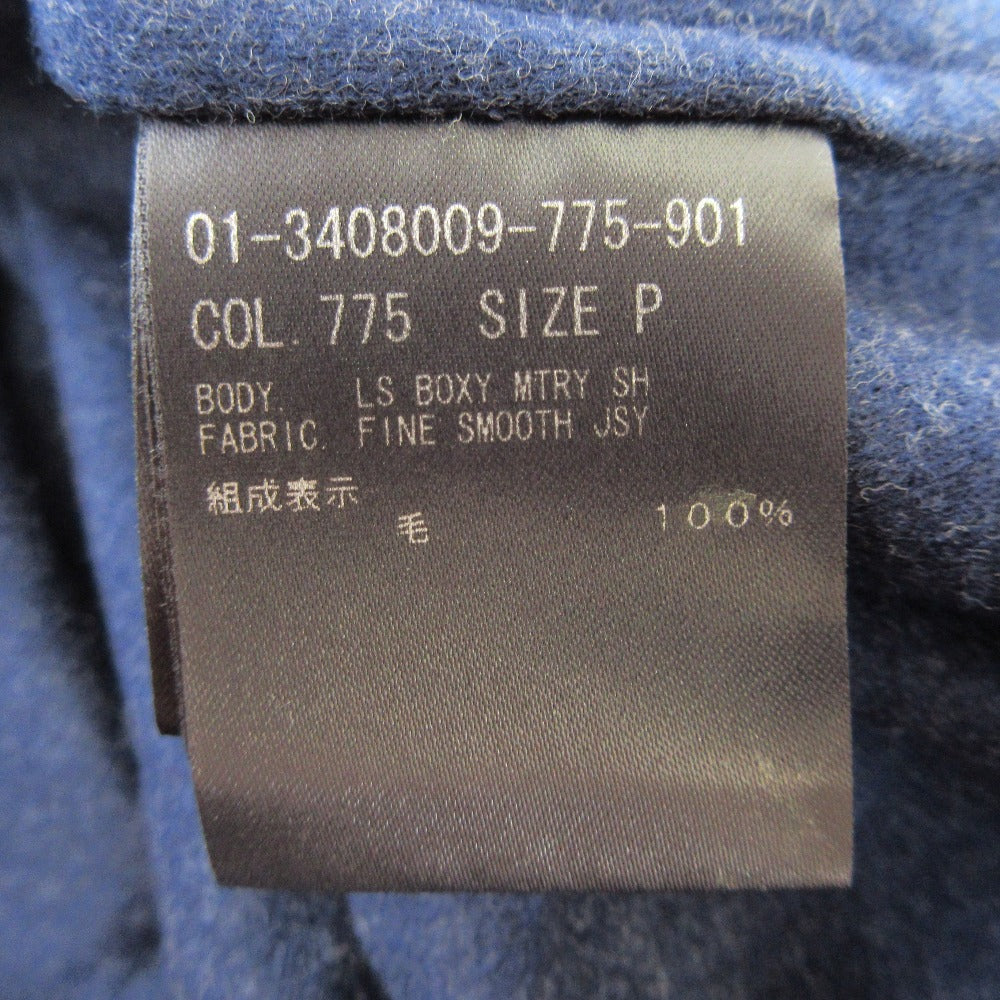 セオリー FINE SMOOTH JSY ウールシャツ