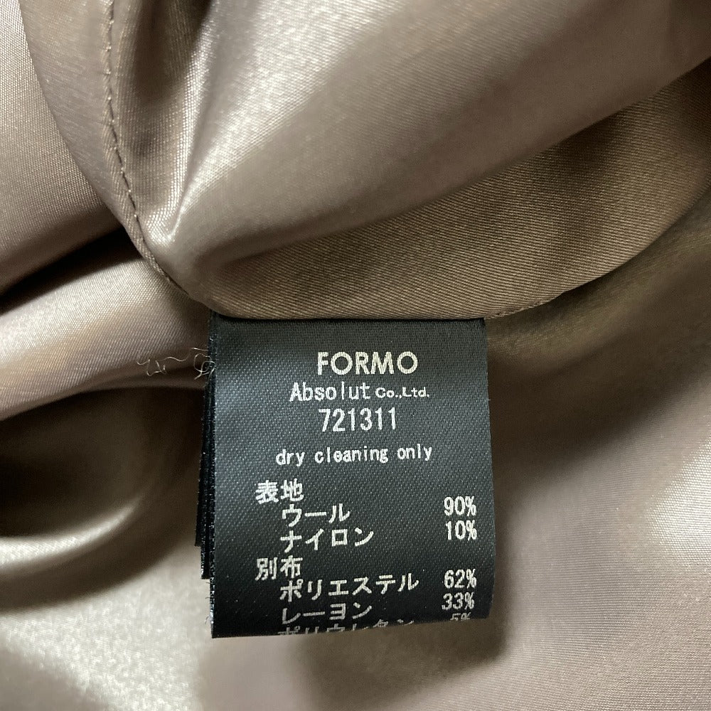 フォルフォルモ ウールダブルブレストコート