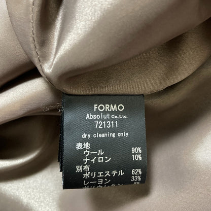 フォルフォルモ ウールダブルブレストコート