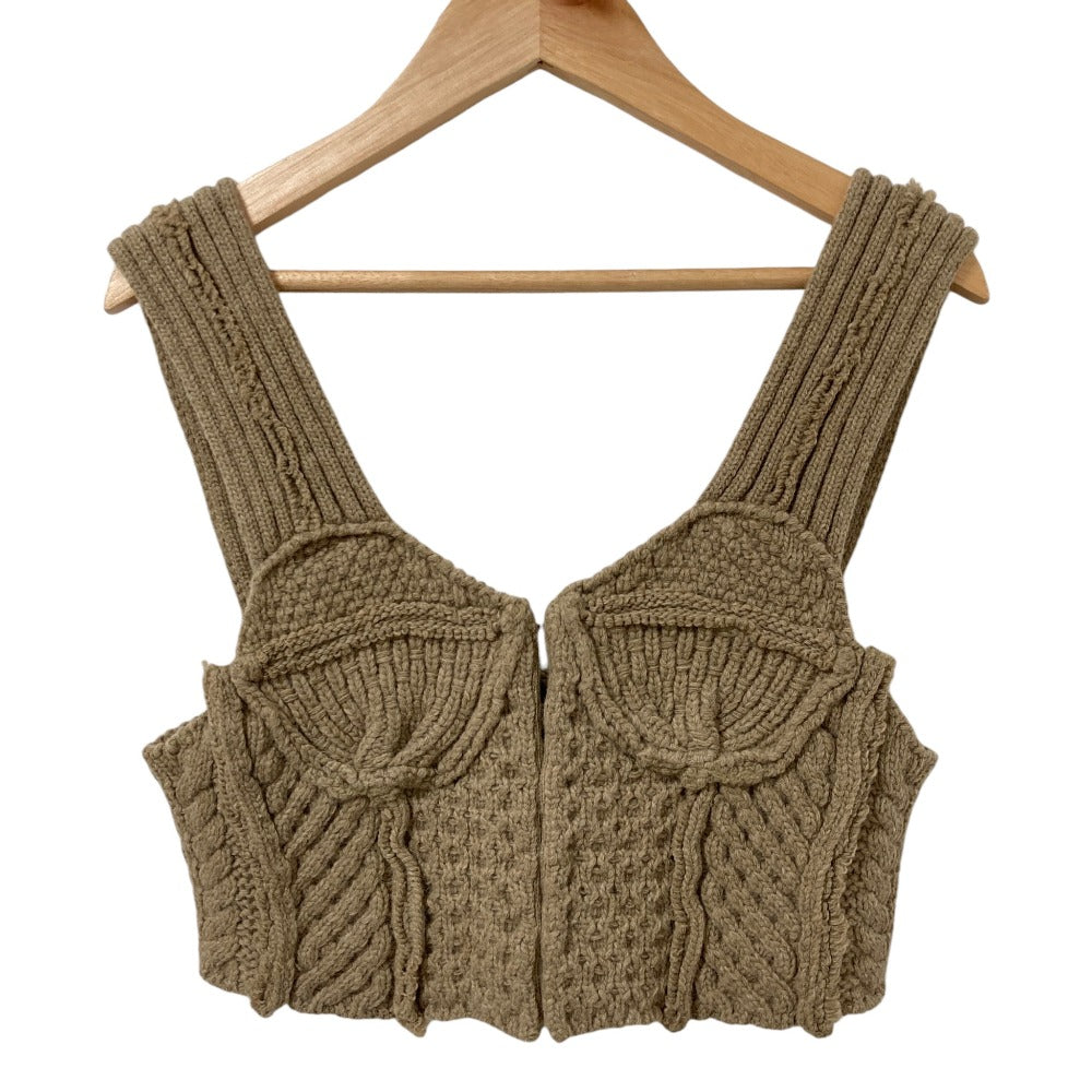 トゥデイフル Patchwork Knit ビスチェ