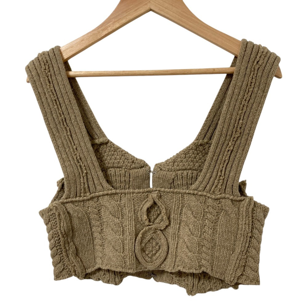 トゥデイフル Patchwork Knit ビスチェ