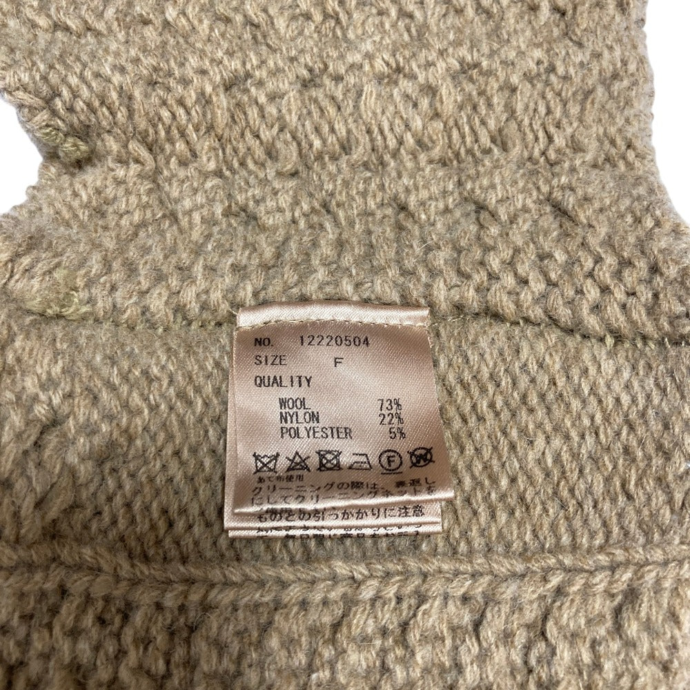 トゥデイフル Patchwork Knit ビスチェ