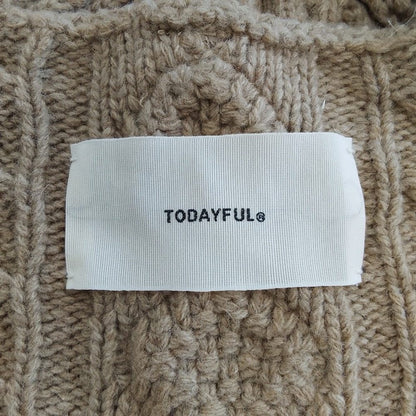 トゥデイフル Patchwork Knit ビスチェ