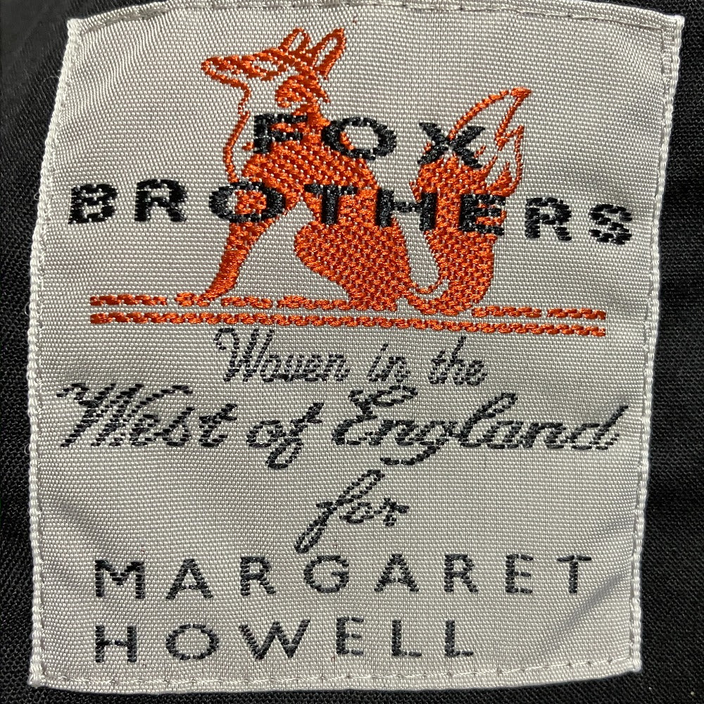 マーガレットハウエル FOX BROTHERS フランネルテーパードパンツ