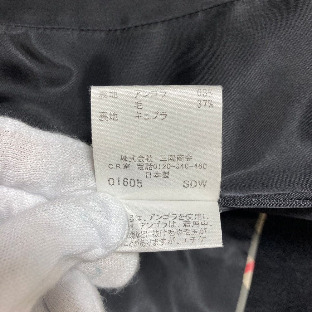 バーバリーロンドン アンゴラウールコート