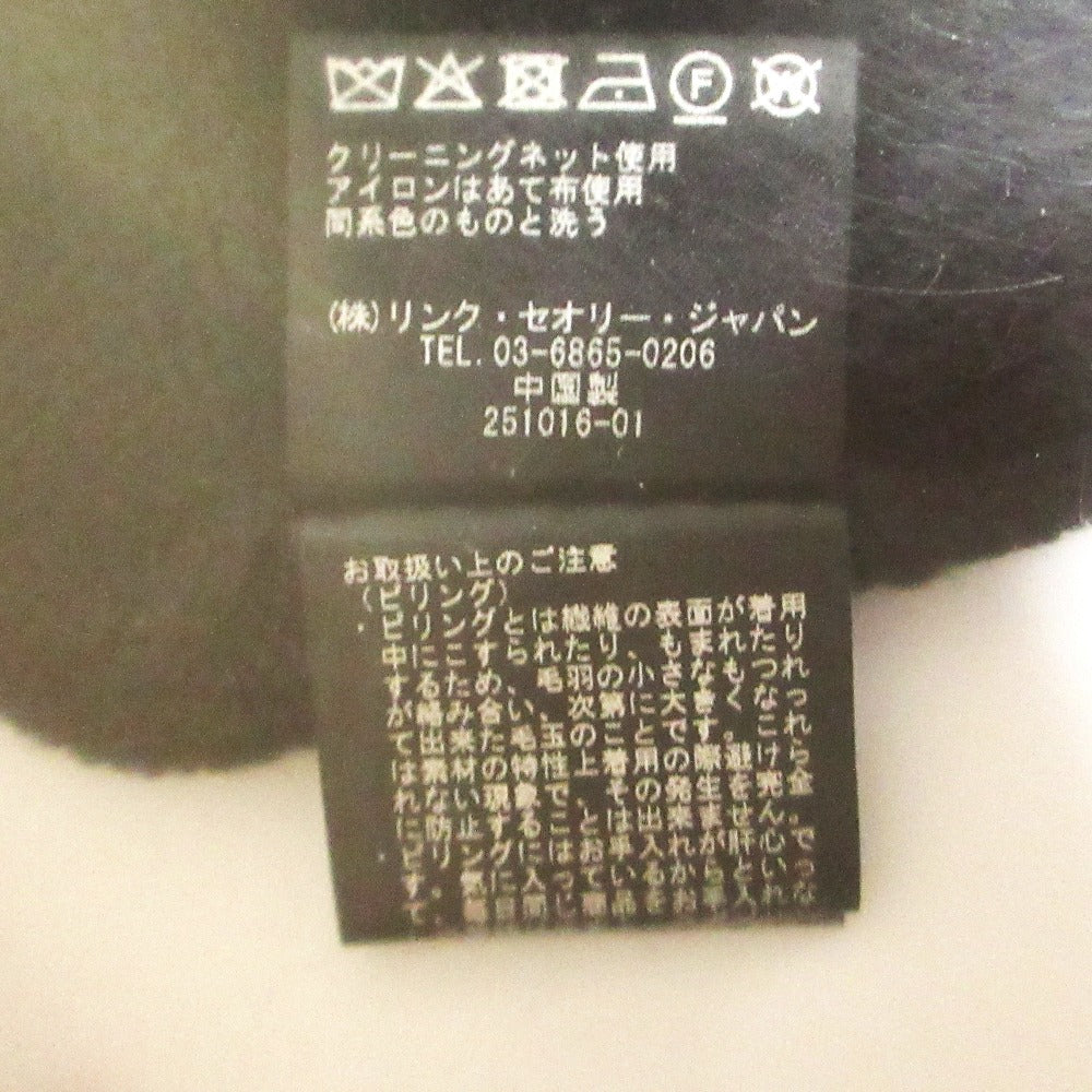 セオリー CLEAN COTTONCASH LINE STITCH PO カシミヤブレンド コットン ニット