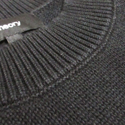 セオリー CLEAN COTTONCASH LINE STITCH PO カシミヤブレンド コットン ニット