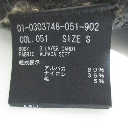セオリー ALPACA SOFT 3 LAYER カーディガン