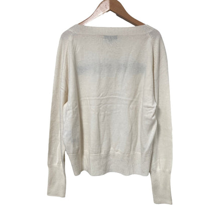 セオリー Mercer Wool Cash City Intarsia ウールカシミヤニットセーター