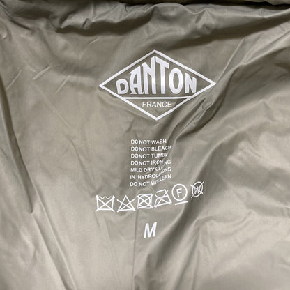ダントン ナイロンタフタ ミドルダウンフーデッドジャケット