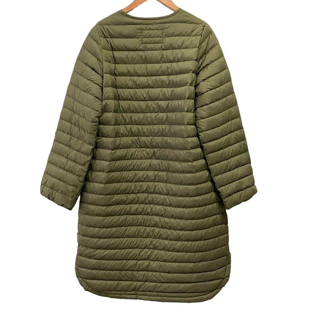 トラディショナルウェザーウェア ARKLEY LONG DOWN ノーカラーダウンコート