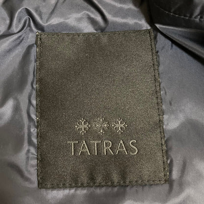 タトラス ノーカラーダウンジャケット