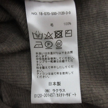ドゥーズィエムクラス リブタートルニットセーター