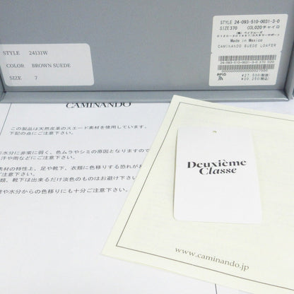 カミナンド 24AW スエードローファー
