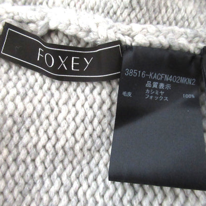 フォクシーブティック FOX SOLEIL カシミヤニットコート