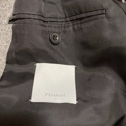 Phlannelウールアルパカオーバーコート