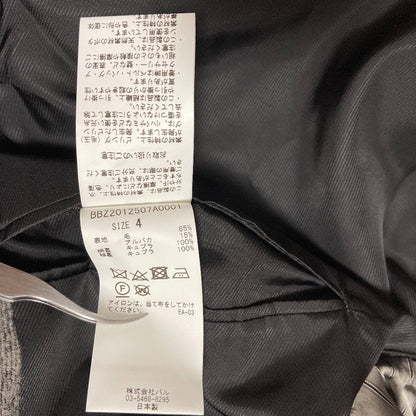 Phlannelウールアルパカオーバーコート