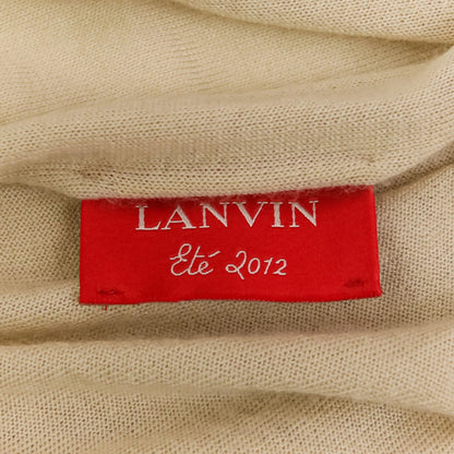 ランバン カシミヤノースリーブニットセーター