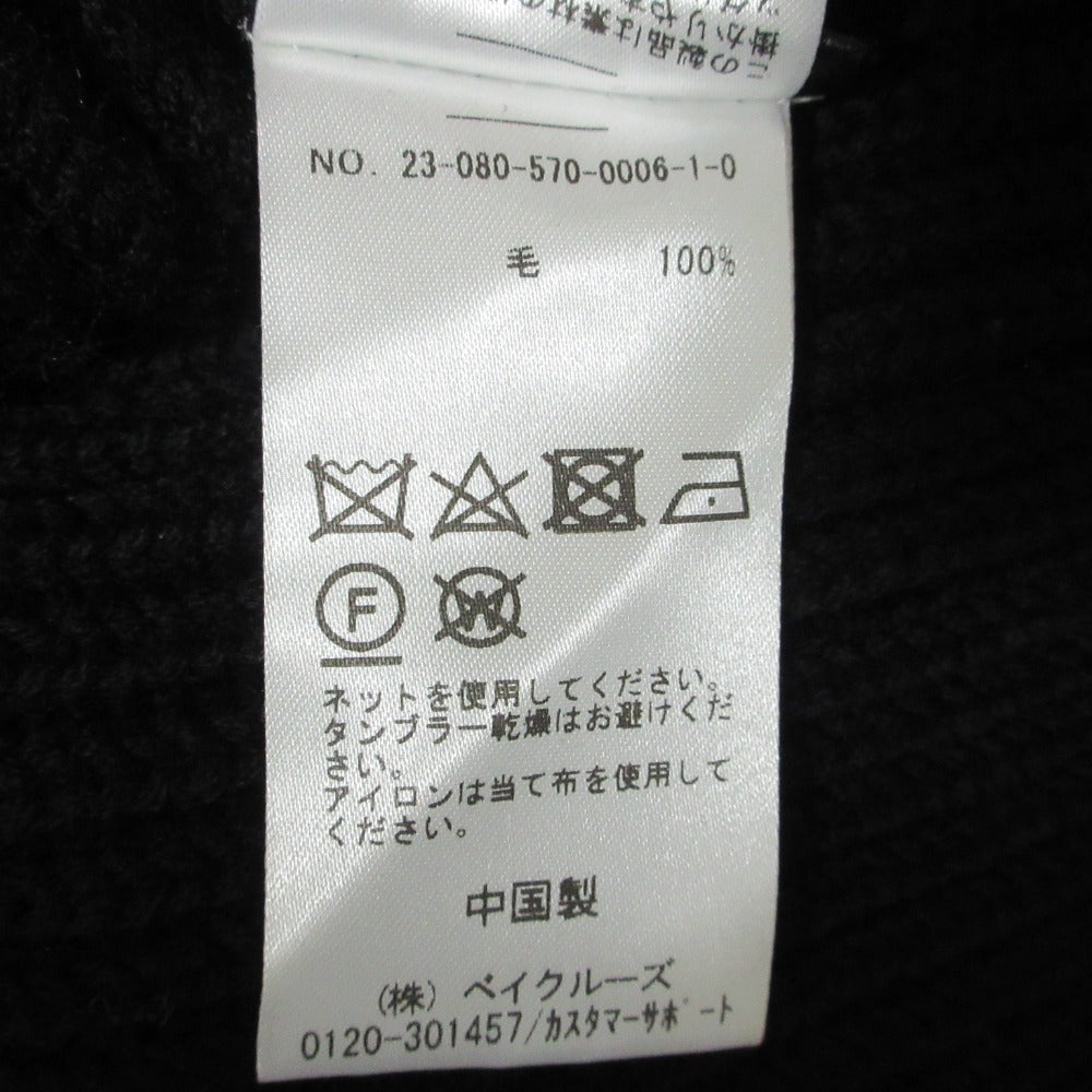 マークケンリードミノタン タートルネックニットセーター